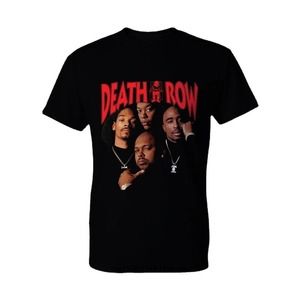 Death Row Records Tupac Dre Retro T Shirt